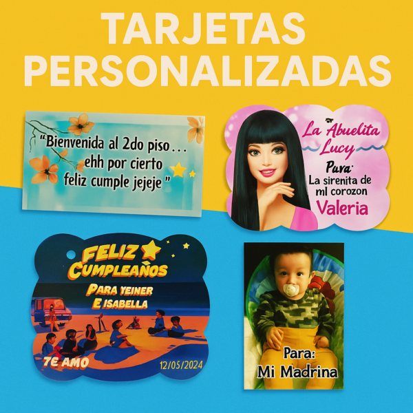 Tarjetas Personalizadas