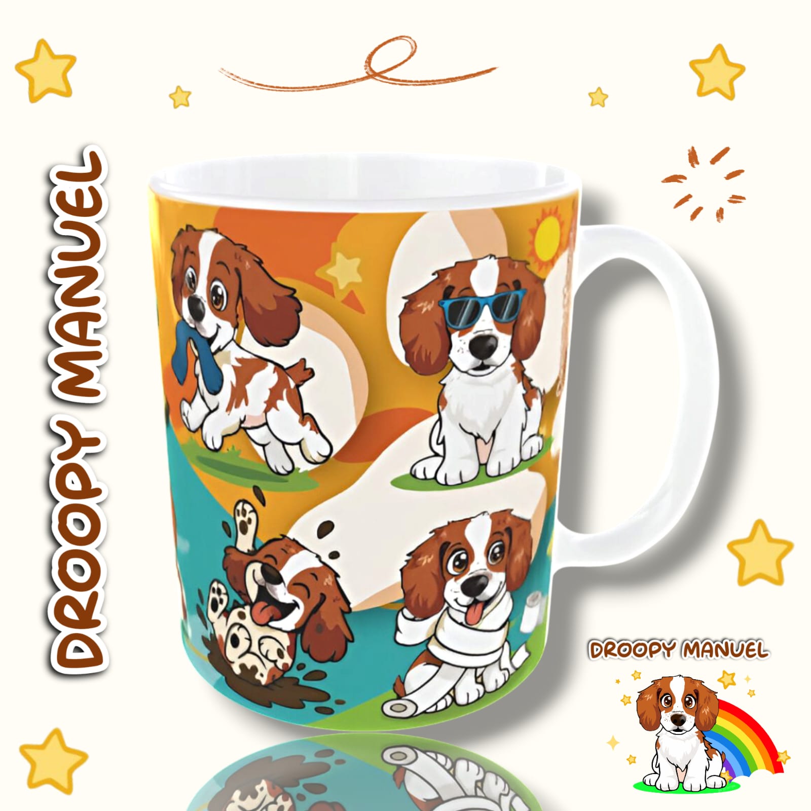 Mug “Un amor de 4 patas viene en camino” - Image 2