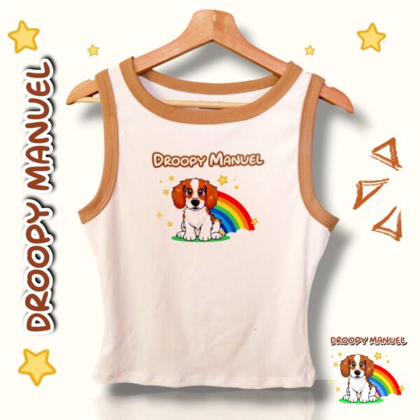 Camiseta esqueleto — “Droopy Manuel”