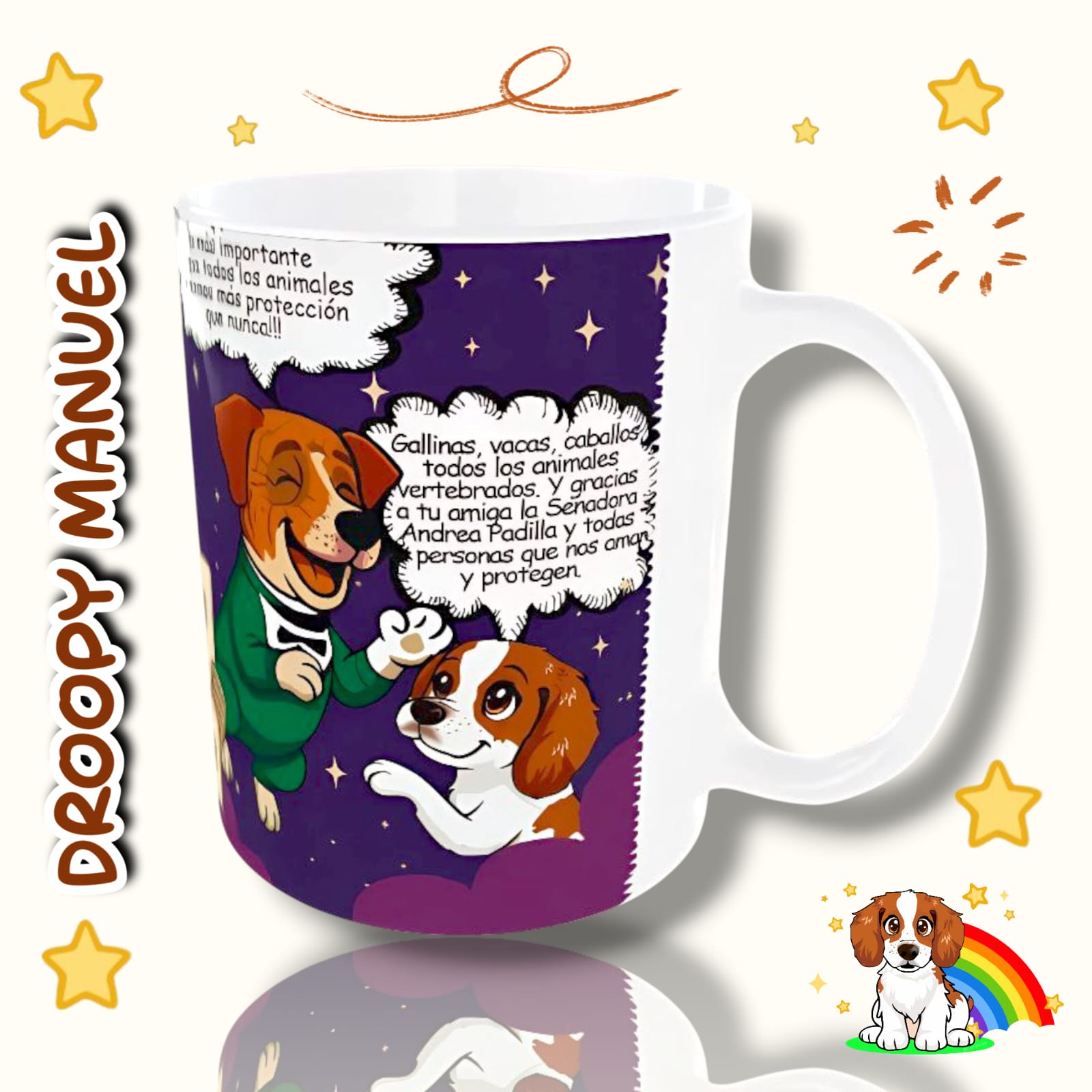 ☕🐾 Mug “Ley Ángel 2455 de 2025” - Image 2