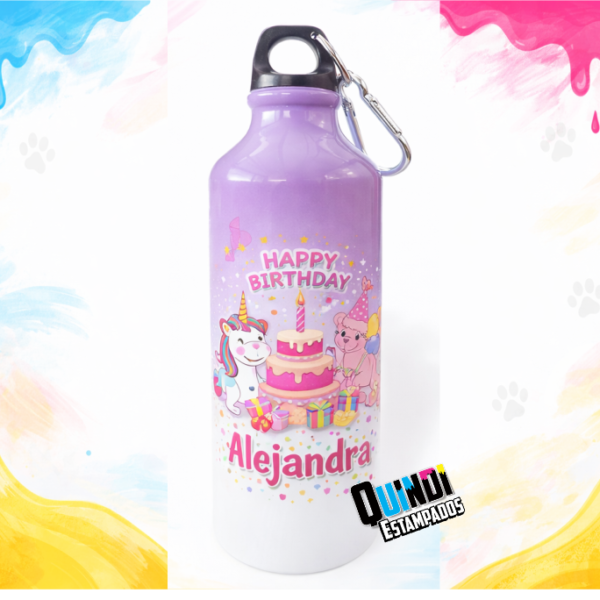 Caramañola lila 600ml