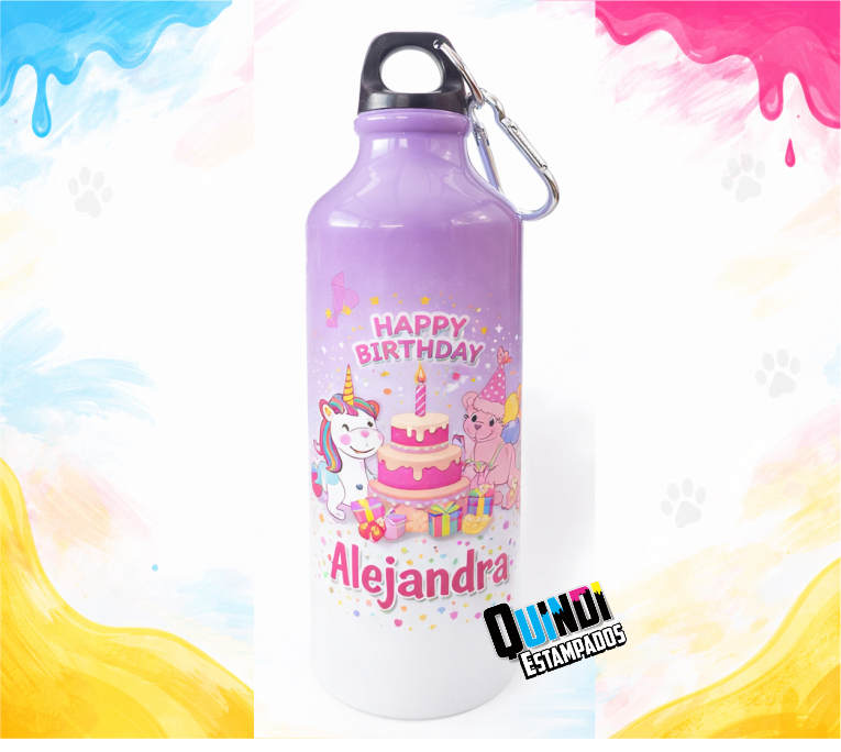 Caramañola lila 600ml